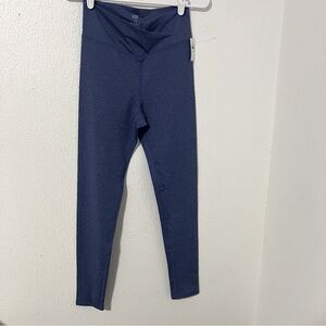 Gap Teens Go Dry Moisture Wicking Leggings Blue XXXL (18-20) NWT Running Yoga